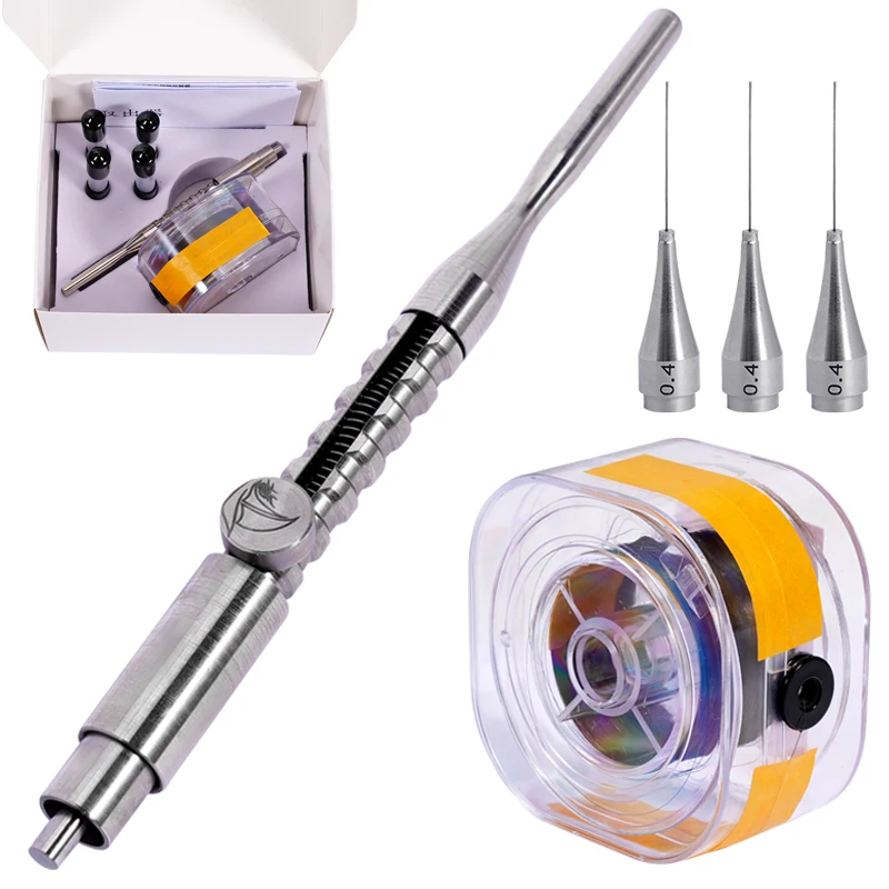 

Dental Endodontics Instrument Set - Root Canal Pen Remover Endo Restoration Tool with Extractor Holder for Dentistry Use