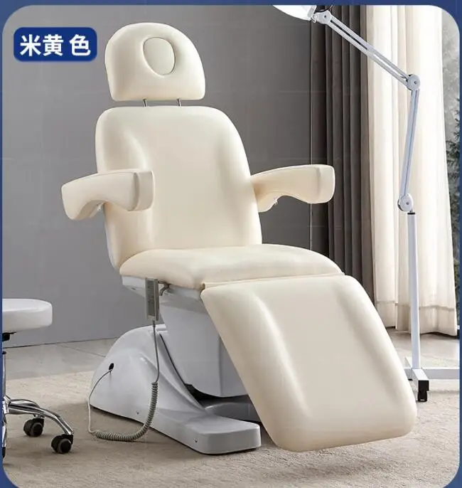 Electric beauty bed beauty salon special body massage tattoo bed folding micro plastic injection bed automatic lifting