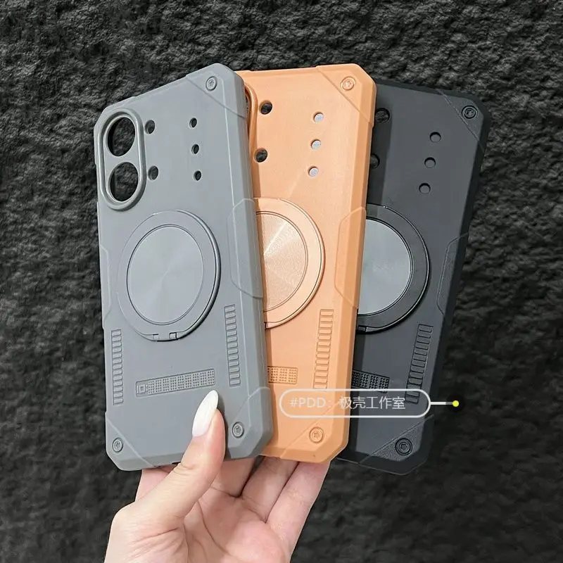 Etui do POCO X8 Pro Max, twarde, silikonowe, odporne na wstrząsy, z funkcją rozpraszania ciepła, magnetycznym uchwytem, ochronne, obudowa, bumper do POCO X8Pro — zdjęcie produktu 6