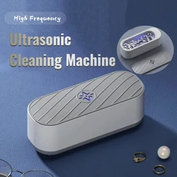 Ultrasonic Cleaning Machine USB High Frequency Vibration Cleaner for Jewelry Glasses Braces Portable Multi-Purpose Washing Tool