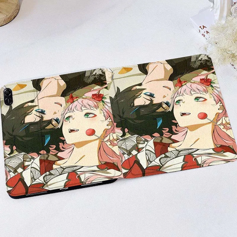 

D-DARLINGS in the F-FRANXX Art For Huawei MatePad M5 T5 SE 11 Pro Honor Tab 5 V7 V8 X9 GT 10.1 10.8 Inch Tablet Case