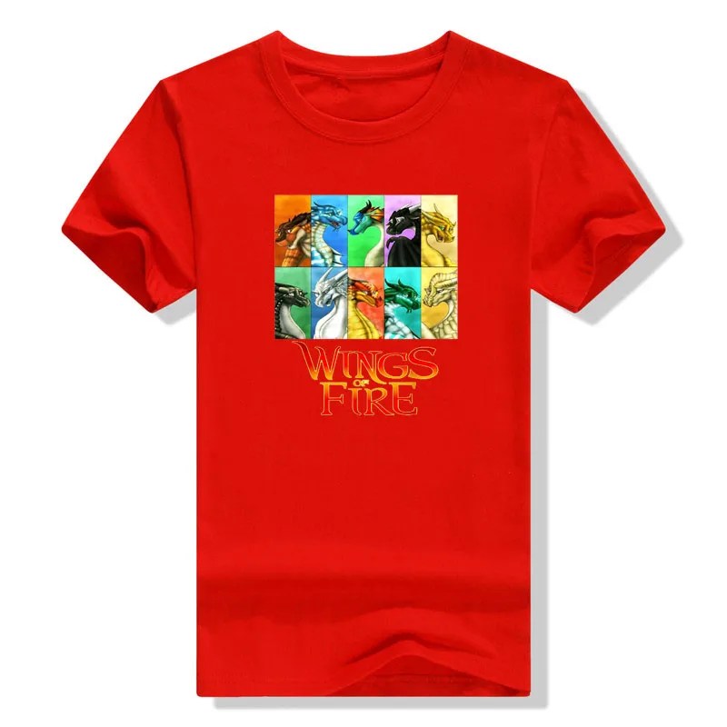 Vintage Wings of Fire - All Together Geschenk für Männer, Frauen, Jungen T-Shirt Lustiges Drachen-T-Shirt Neuartige Geschenke Kurzarm-Bekleidung – Detail 18