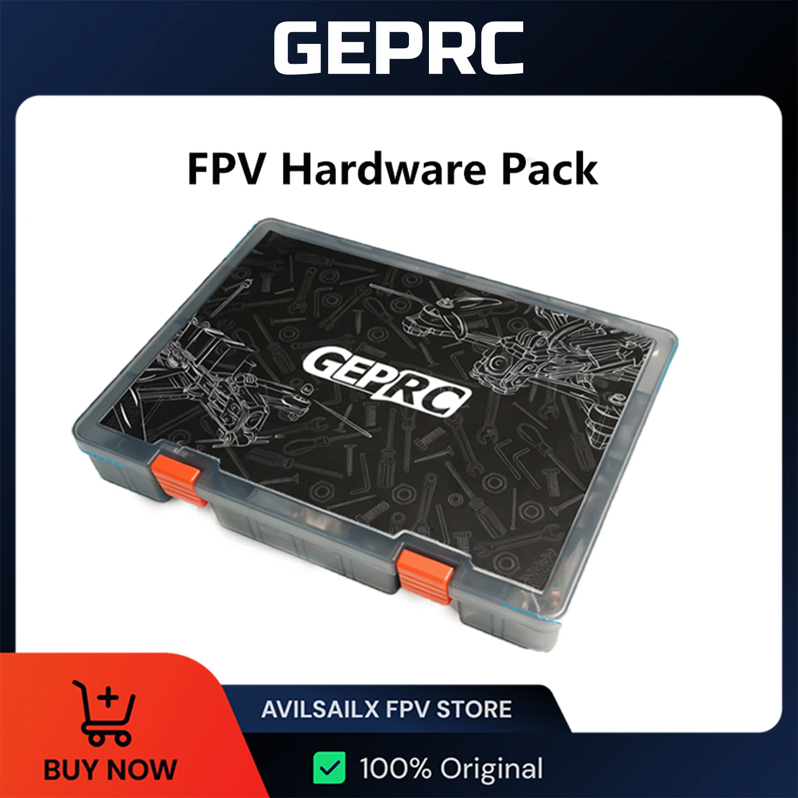GEPRC FPV Hardware Pack Box Vliegtuigframe RC FPV Quadcopter Drone Accessoires Onderdelen