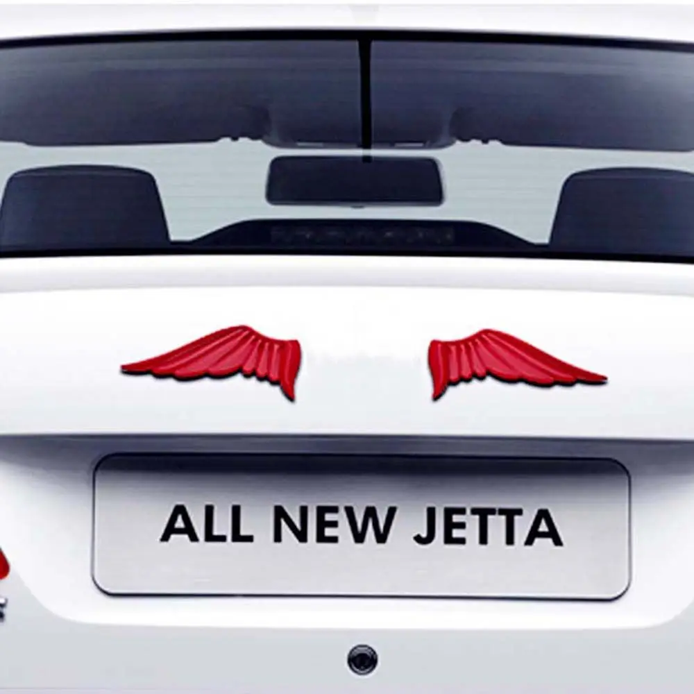 Spatbord achterklep badge sticker accessoires kofferbak embleem Eagle Wing auto sticker auto zijspatbord sticker 3D metalen auto sticker