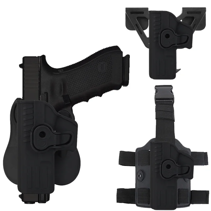 Funda Glock 17 universal izquierda para pierna, muslo o pecho - imagen 4