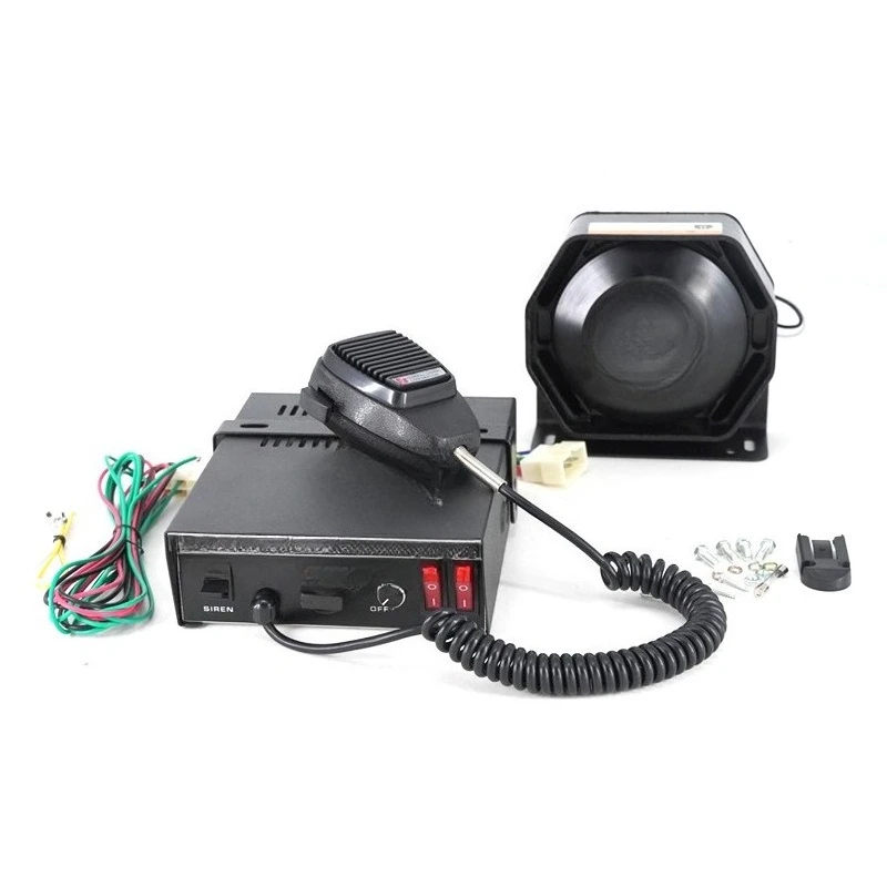 

Super loud and high power car loudspeaker 12V car pickup 300W 9 speakers