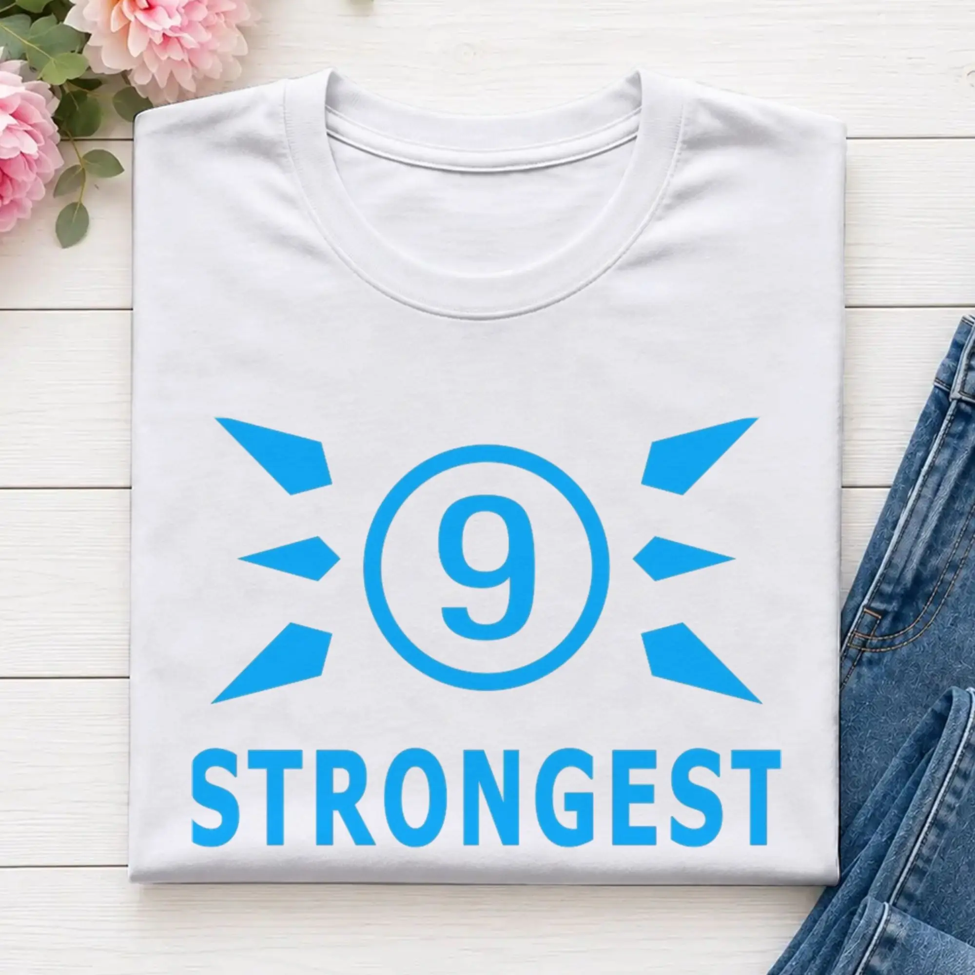 Men Touhou Project  Cirno  T Shirt  Cotton Clothing Novelty Short Sleeve Crewneck Tees Birthday Gift T-Shirts
