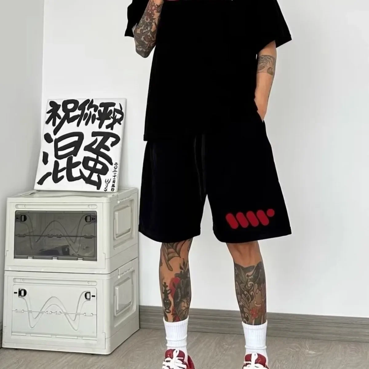 

Casual Simple Solid Color Basketball Shorts for Men's Summer Sports in 2025Loose Simpleand Breathable Pants Five Point Shorts
