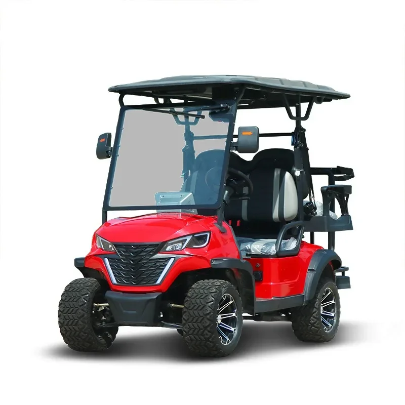 Electric 4-Seat Golf Cart With 5KW Motor Lithium 72V Battery Chinese Buggy With EEC DOT GCC Certificates