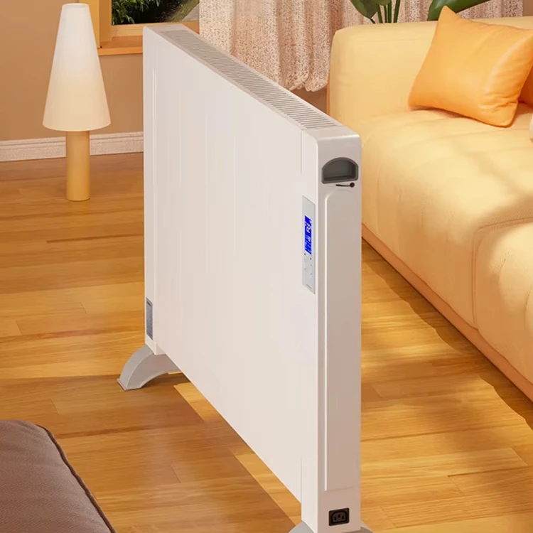 1600W all-aluminum electric radiator vertical floor rack wi-fi control intelligent heating square energy saving