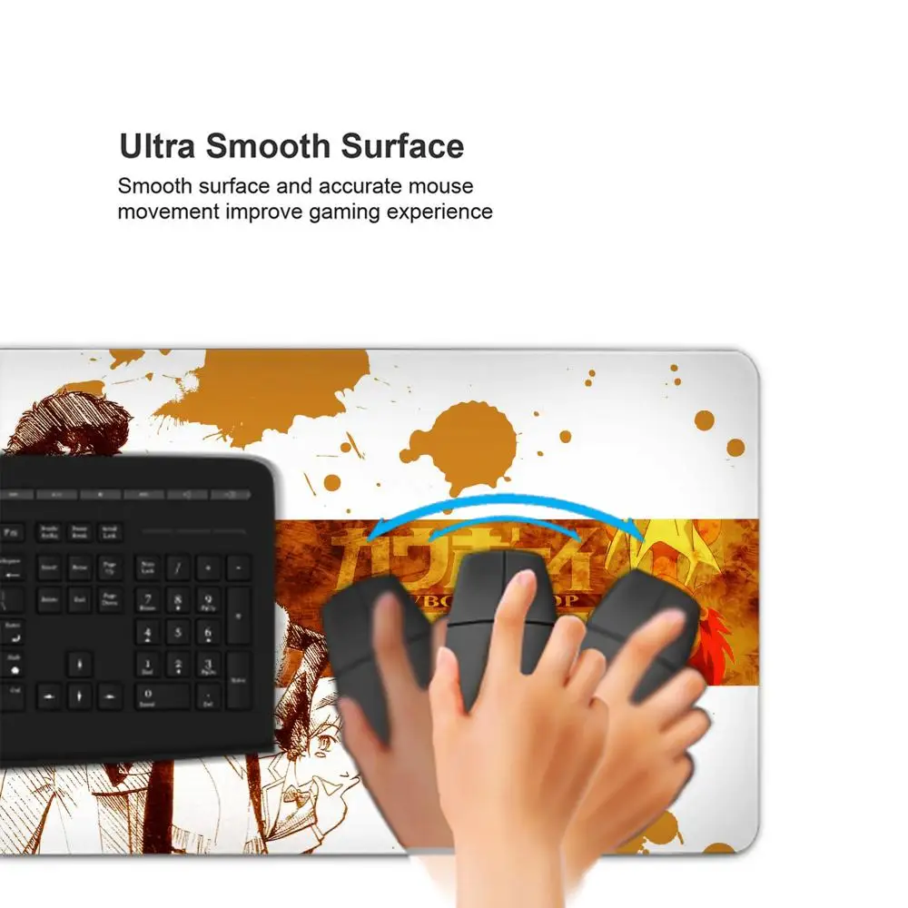 Cowboy Bebop Mouse Pad Gaming Mousepad Gaming Accessories Desk Mat Large Mouse Mat Gamer XXL Mouse Carpet PC Desk Pad