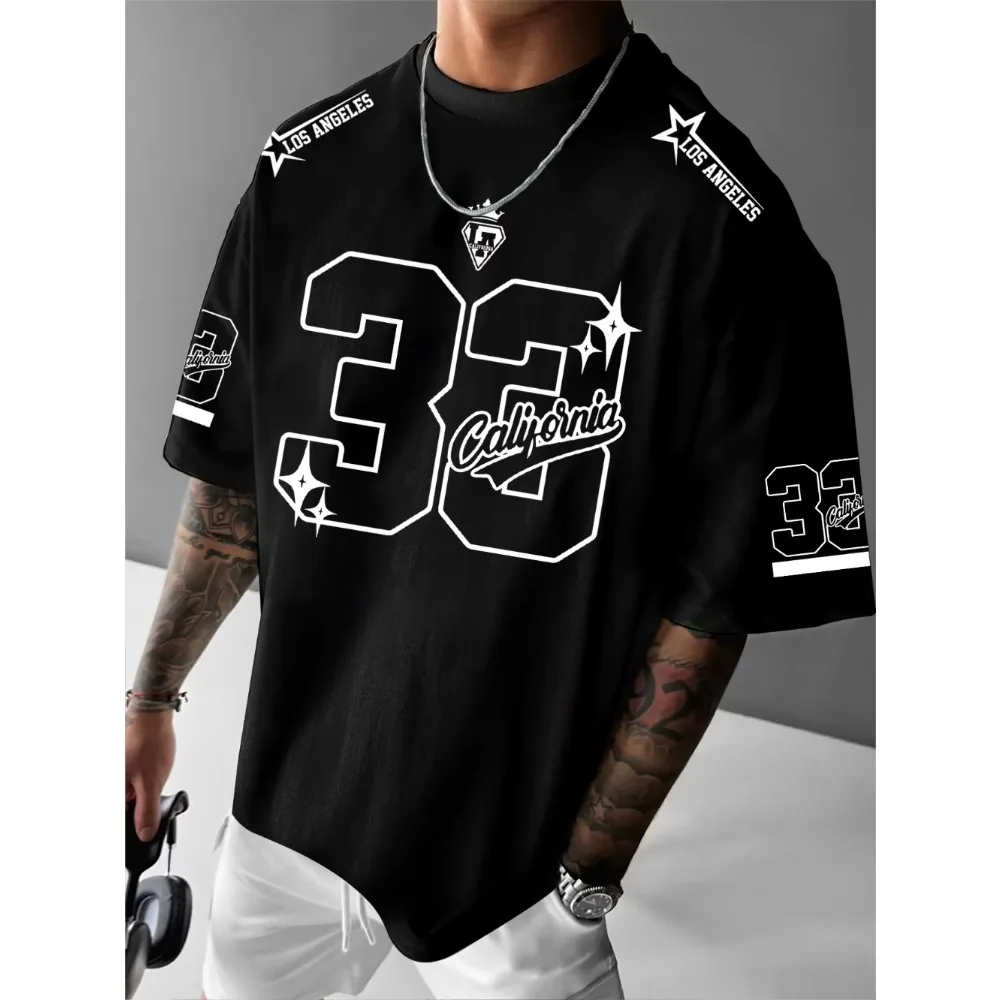 2026 Summer New Men's T-shirt - 3D Trendy Brand Digital Printing - Fashion Street Style - Comfortab
