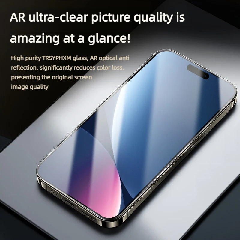 

Suitable for iPhone 13 Promax AR anti reflective tempered film phone screen high-definition silk screen protective film