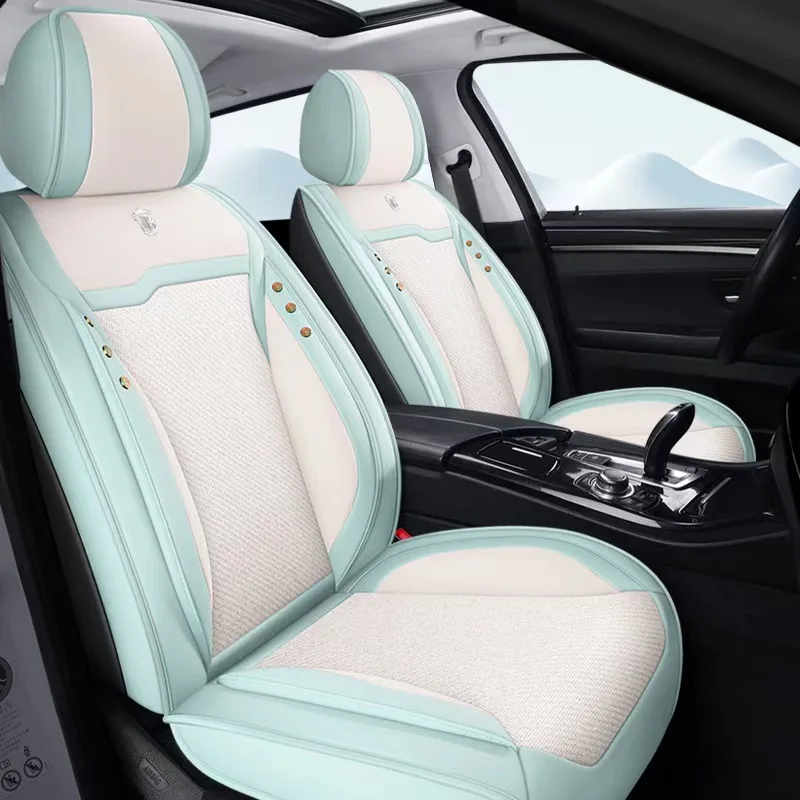 

Universal Leather car seat covers For Fiat Palio Weekend Palio Perla Siena Ottimo all car model accessories Vehicle supplies