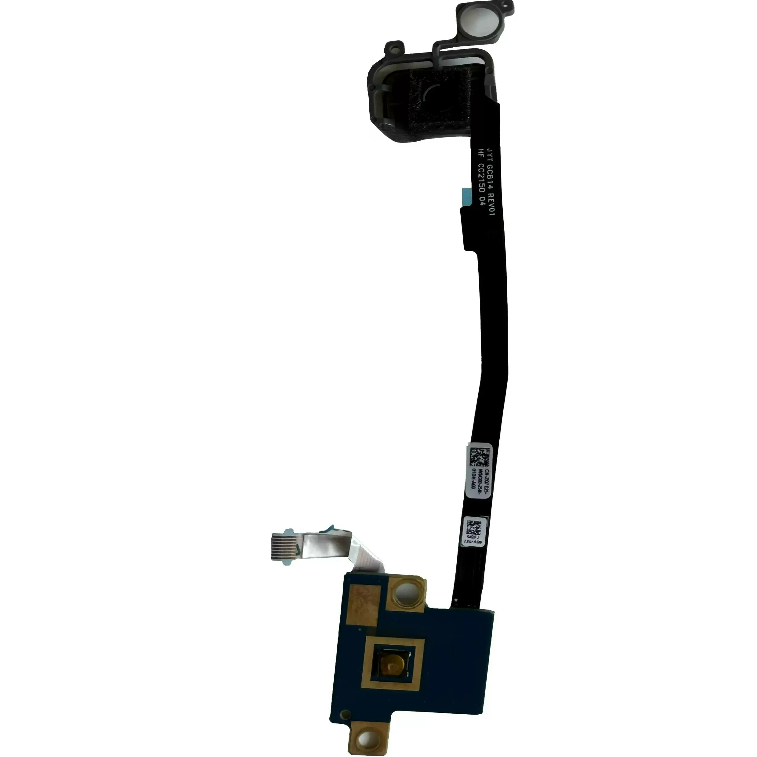 New Gray Laptop Fingerprint Reader Board Complete Assembly for Dell Inspiron 16 Pro 5620 5625