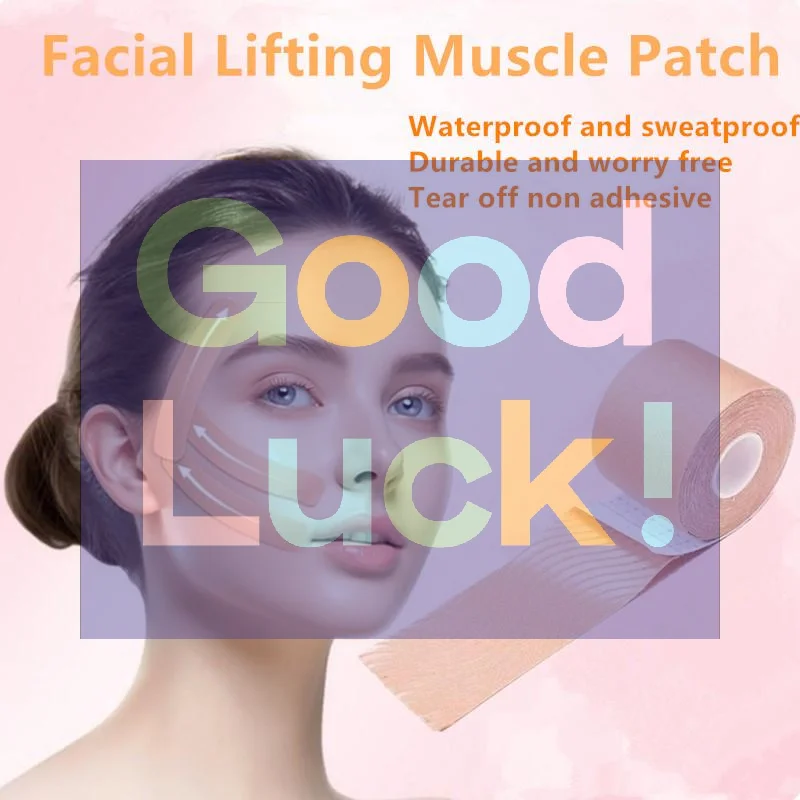 【WA】Face And Neck Wrinkle Removal Tape Smooth Multipurpose High Elasticity Face Sticker For Forehead Neck Lips Chin Care Tool