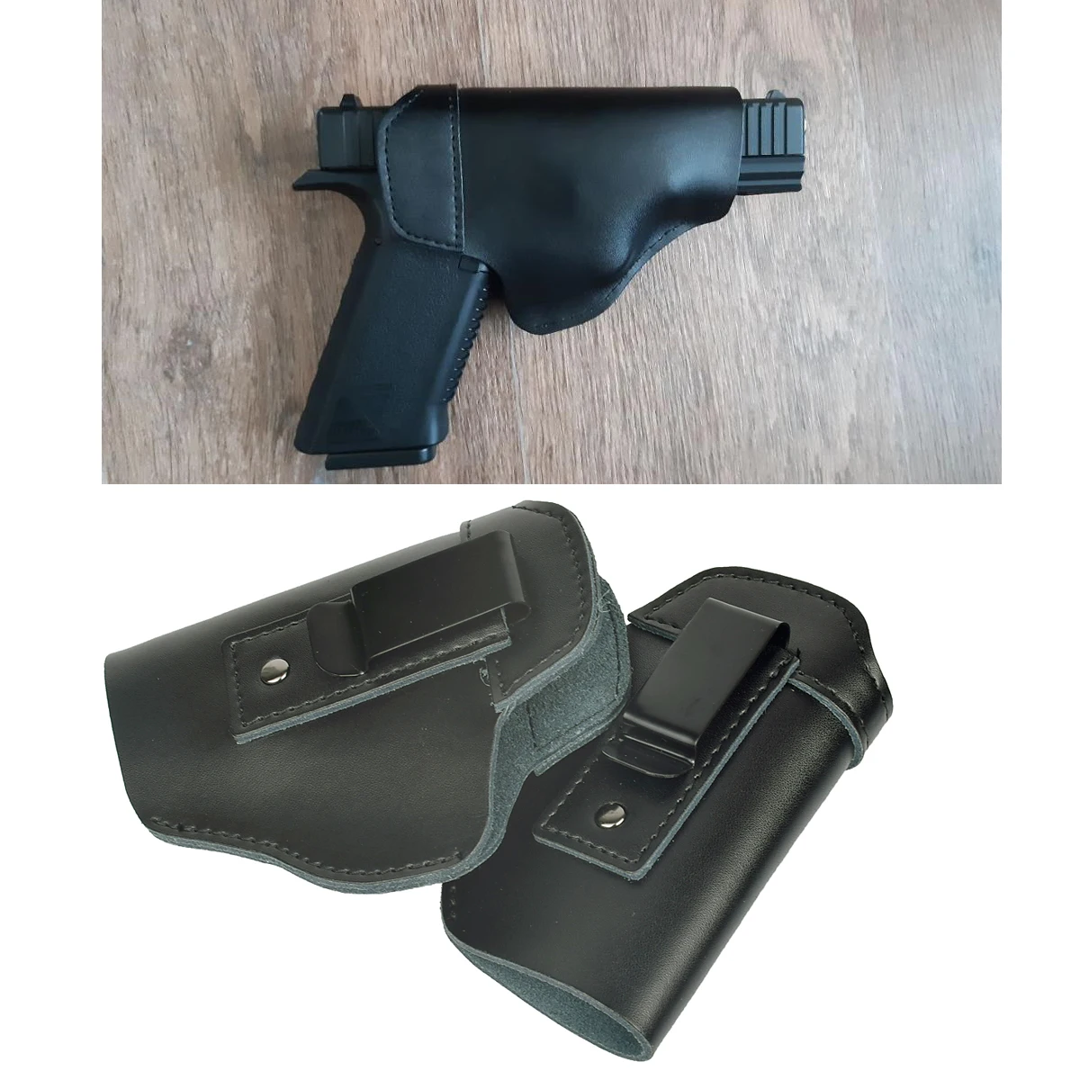 Funda IWB para Glock 17 19 19X 45 con linterna Surefire X300 Ultra - imagen 4
