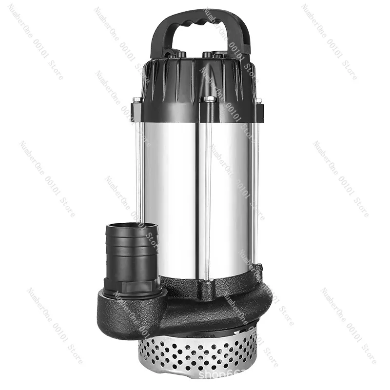 Brushless DC Submersible Pump 12V 24V 48V 60V 72V, High Flow Solar Water Pump, Battery Powered