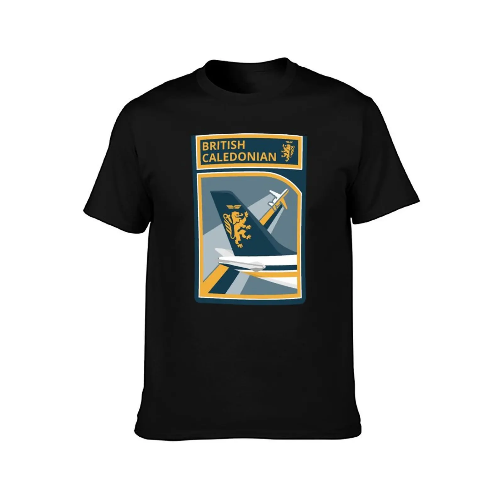 British Caledonian T-Shirt Industrial Work Tee Shirt T-Shirt