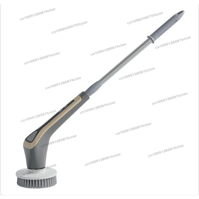 New Wireless Handheld Multi-function Electric Cleaning Brush, Long Handle Retractable Waterproof Cleaning Kitchen Dishes