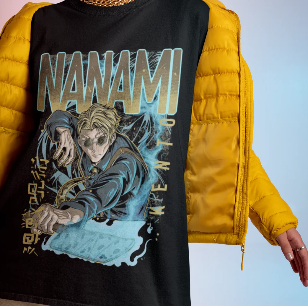 Nanami Ratio Technique Shirt Jujutsu Kaisen Tshirt JJK T-Shirt Gojo Toji Sukuna