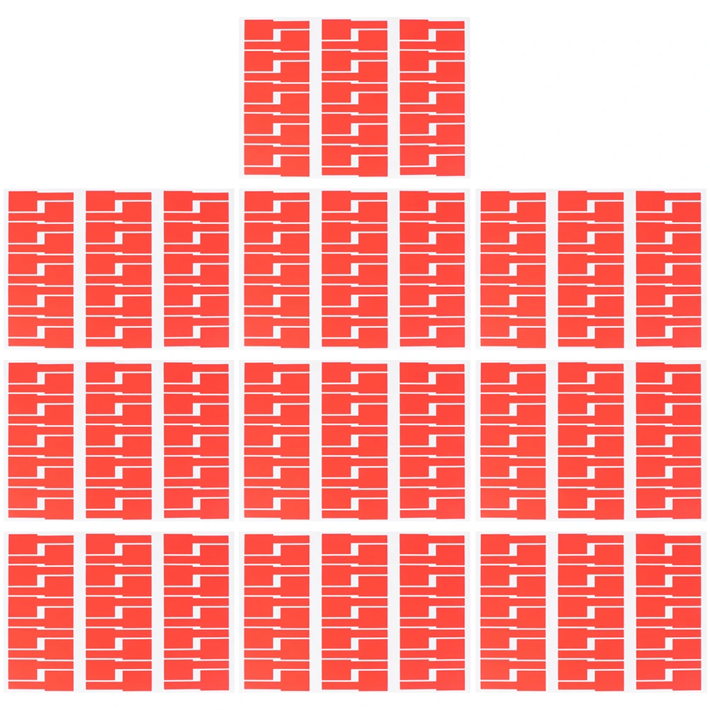 

10 Pcs Network Cable Label Sticker Colorful Wire Tags Self Adhesive Waterproof Tear Resistant Identification Markers