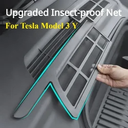 For Tesla Model 3 Y Insect-proof Net Front Trunk Air-conditioning Cover Intake Grille Clean Air Inlet Protective Car Accessories