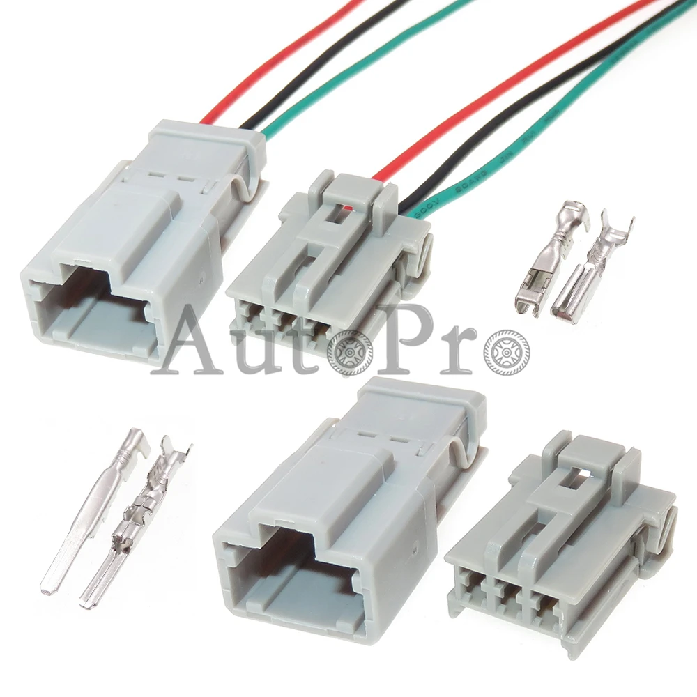 

1 Set 3 Hole 6098-0242 6098-0241 Auto Backlight Connectors Car Wiring Terminal Socket Starter