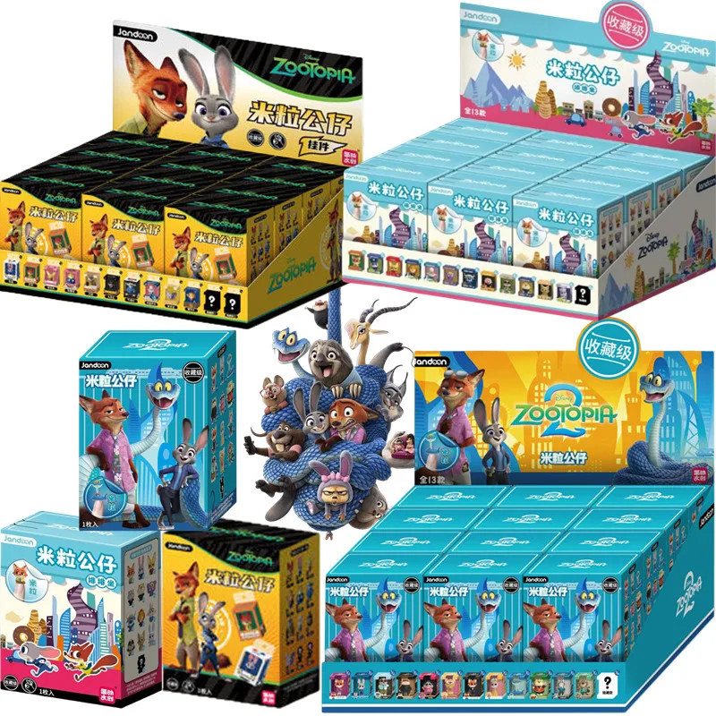 JANDOOM Toy Story 5‌ Woody Buzz Lightyear Jessie Rex Slinky Dog Hamm Action Figur Rice Grain Doll Toys Surprise Blind Box Gifts
