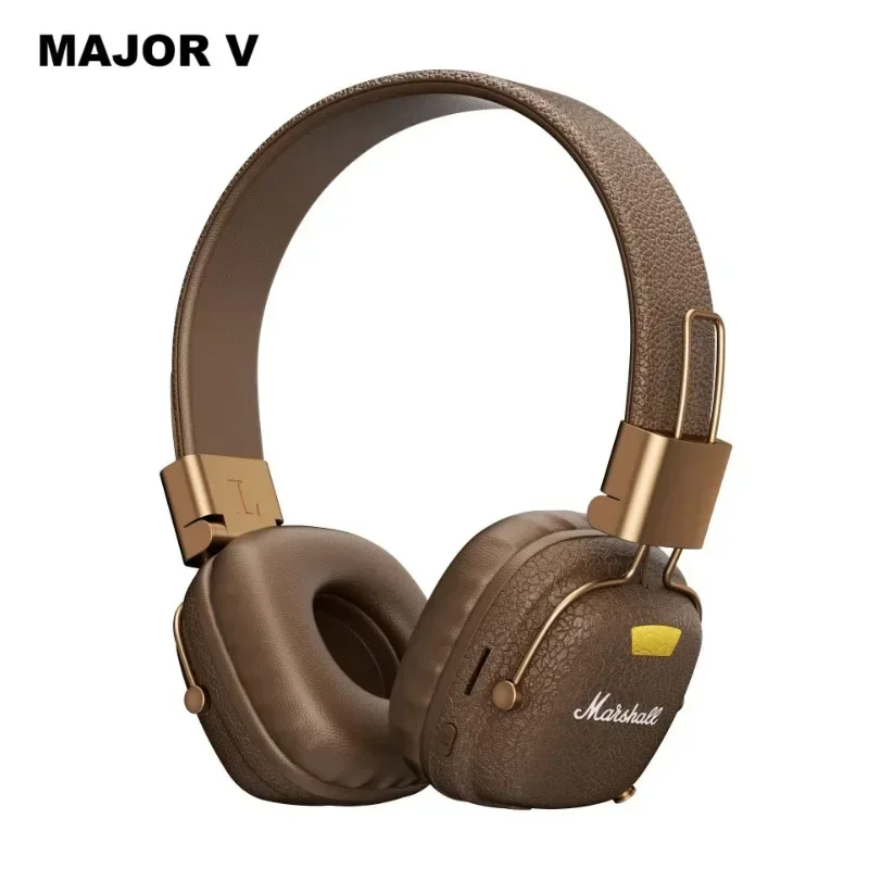 New MAJOR V Wireless Bluetooth Headphones Heavy Bass Foldable Earphones for Music Gaming with Microphone Headset