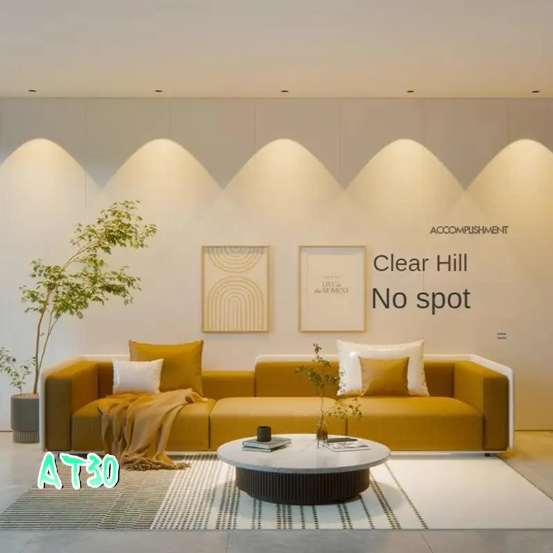

1 Set Dimmable Recessed Downlight 7W Aluminum Dining Room Shop Office Bedroom Lighting LED COB Spotlight 3500K-AT30
