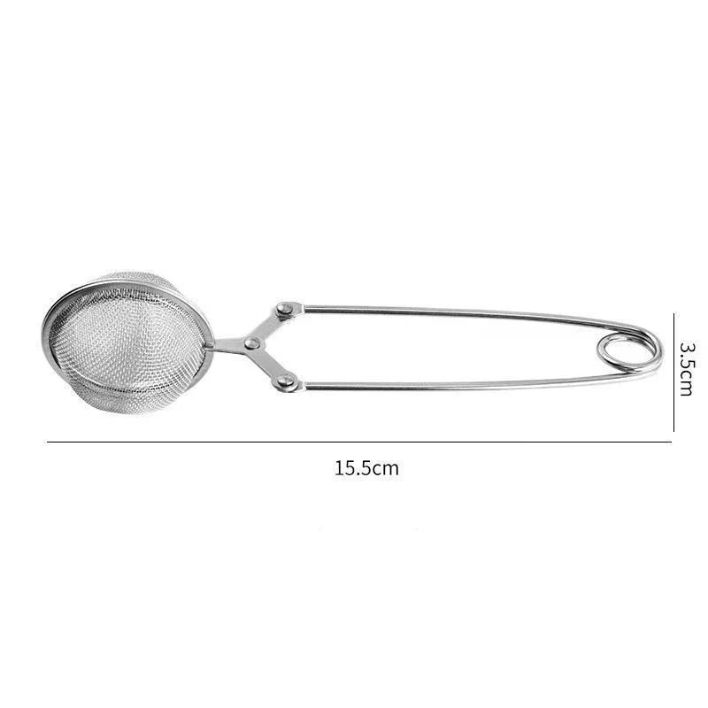Reusable Stainless Steel Tea Infuser Ball Fine Mesh Filter Food Grade Strainer Spoon for Loose Leaf Tea Party Use