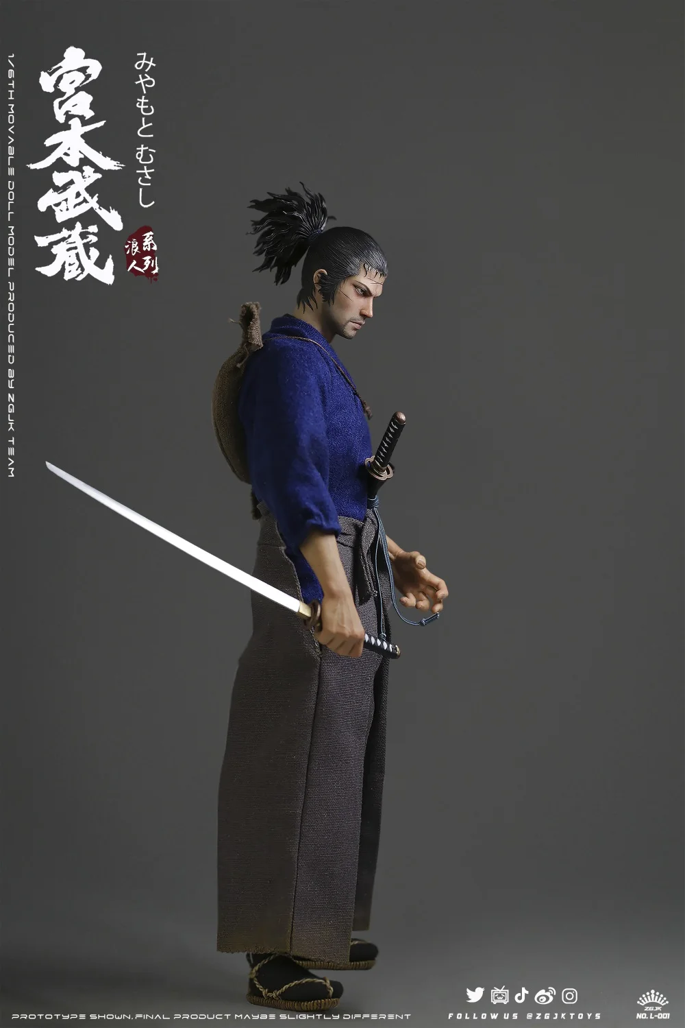 In Stock 1/6 Vintage Old Warrioe Ronin Series Japan Musashi Miyamoto Full Set Moveable Action Figure For Fans Collect Gift