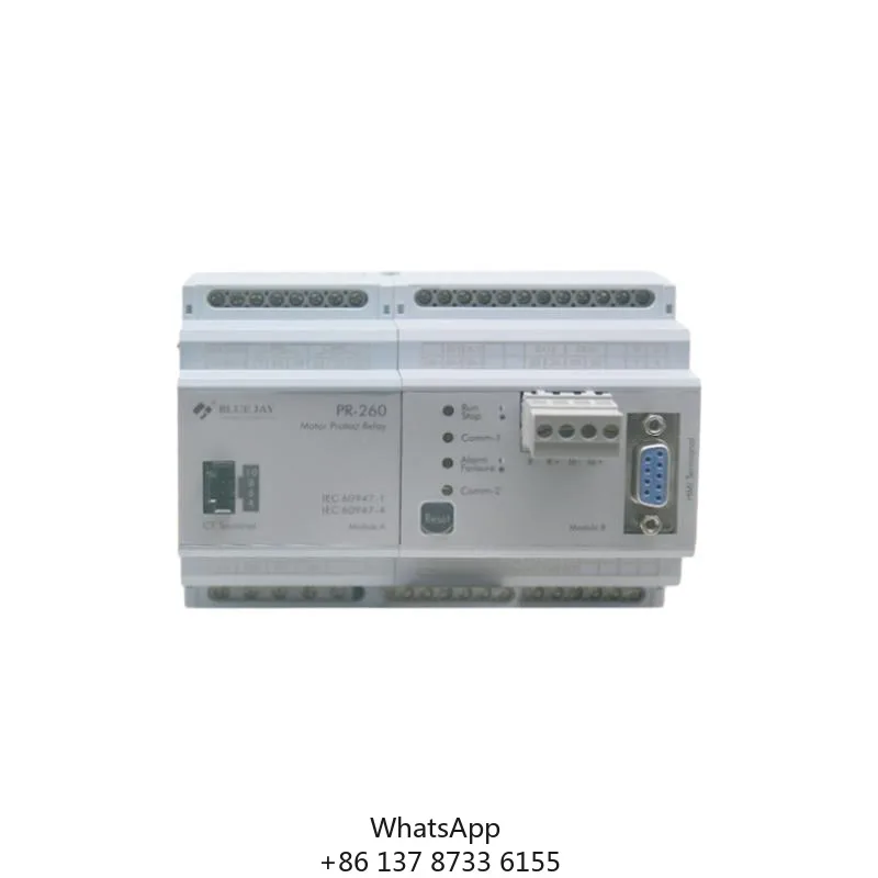 Electric Differential Motor Feeder Protection Relay Intelligent Electric Motor Relay