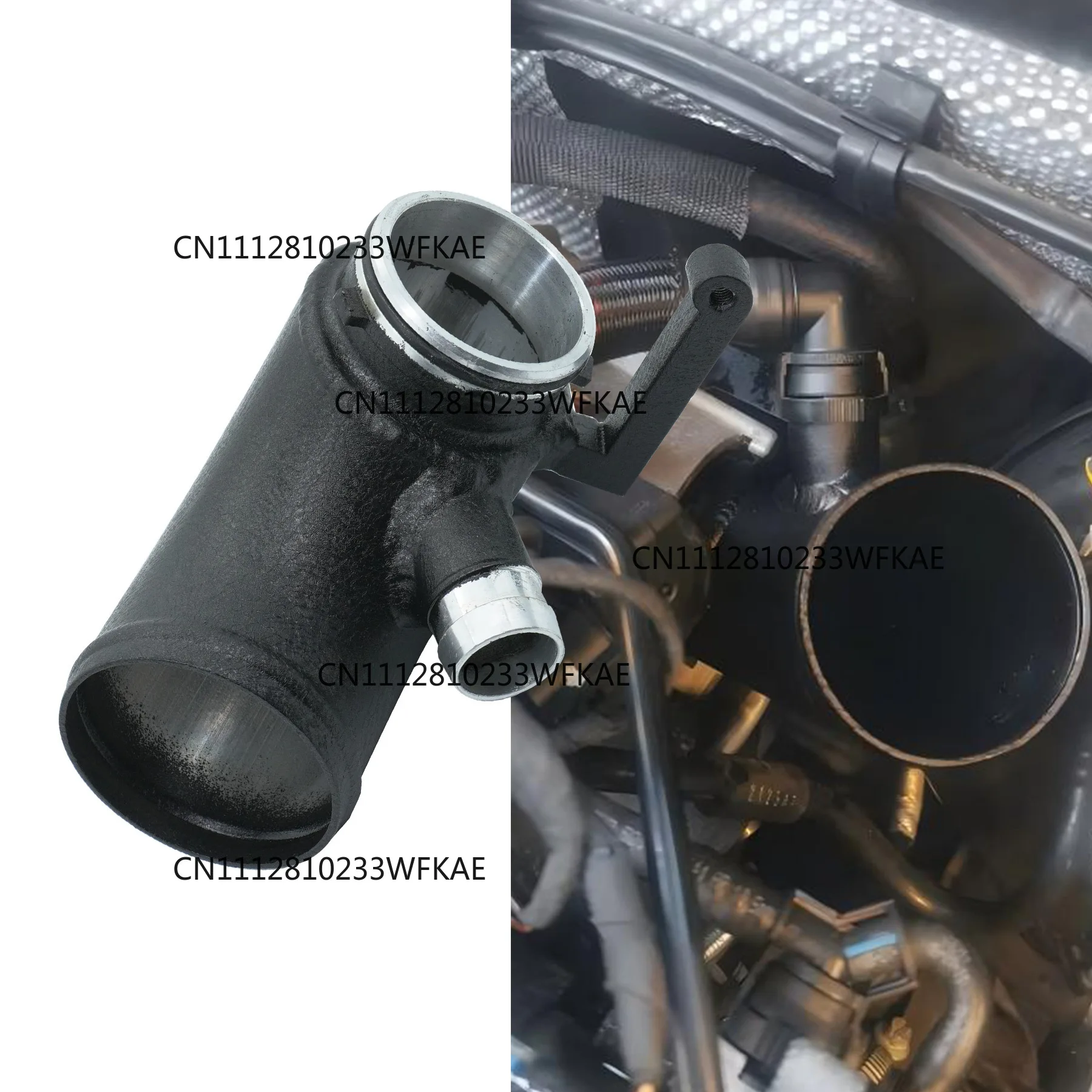 Turbo Intake Aluminum Tube Upgrade for Volkswagen Golf GTI MK7 Passat Audi A3 EA888
