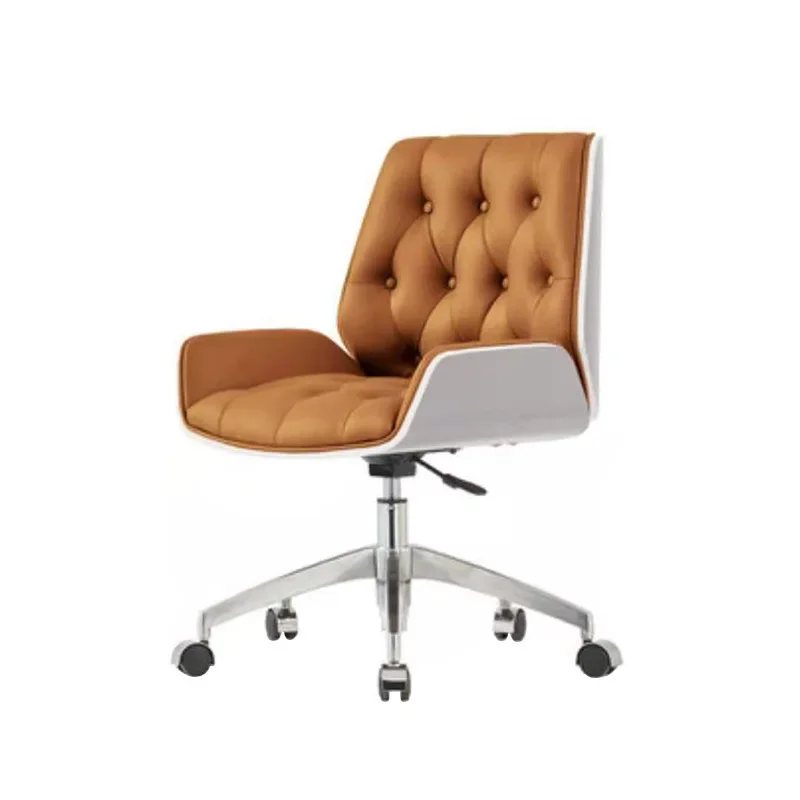 office room Swivel Chair leather Cover bentwood meeting room Design adjustable computer working Chair