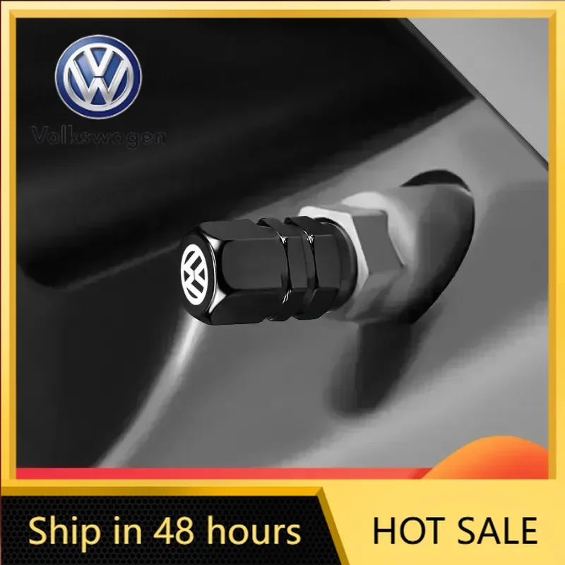 

Новые алюминиевые колпачки для автомобильных шин (4 шт.) для Volkswagen Golf 5, Tiguan, Polo, Golf 6, Golf 7, Jetta