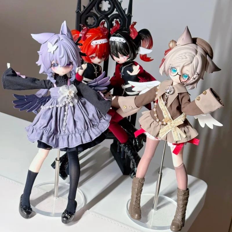 

Meki Final Blessing Series 1/8 Bjd Blind Box Mystery Box Toys Cute Action Anime Kawaii Figure Model Gifts Valentine'S Day Gift