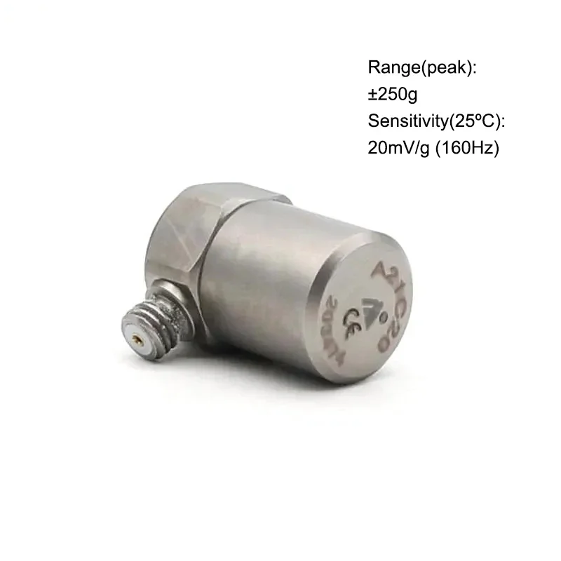 A21C20 IEPE Accelerometer 20mV/g (160Hz) Uniaxial Voltage Type Vibration Sensors