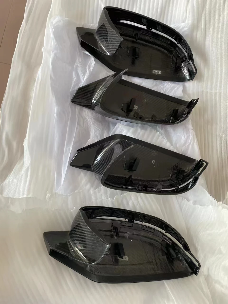 ألياف الكربون الجافة RHD OEM نمط أغطية مرايا قبعات ل M3 G80 M4 G82 G83 المنافسة 2019 + #4