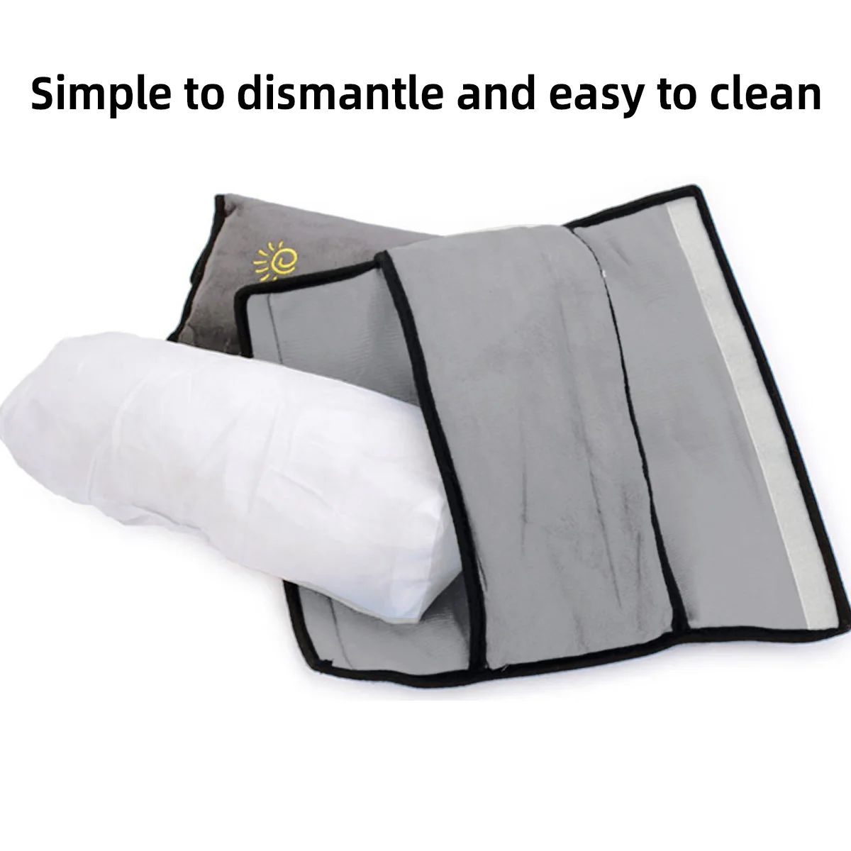 

Детский плюшевый ремень безопасности, подушка на плечо, регулируемая подушка для защиты головы, детский позиционер для сна, автомобильный антиудуляционный