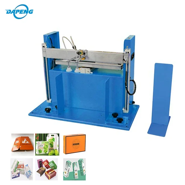 Electric Automatic PLC Controlled Cold  Roller Glue Boxes&Bags Packaging Gluing Paste Machine