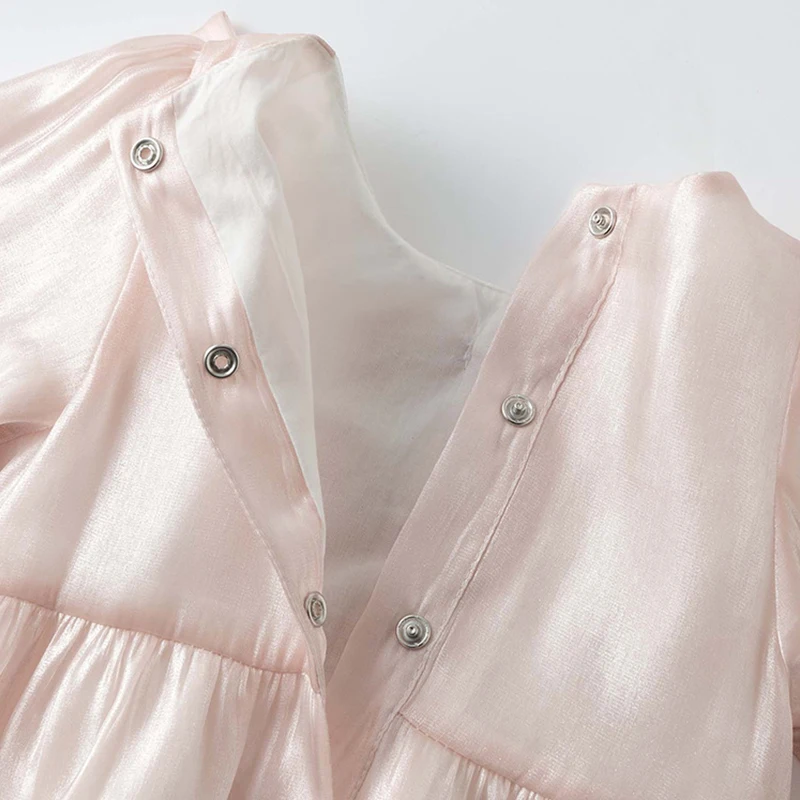 Conjuntos de 2 piezas de ropa para niñas recién nacidas, peleles coreanos de manga larga de malla de algodón con lazo, monos + sombrero, artículos para bebés BC318