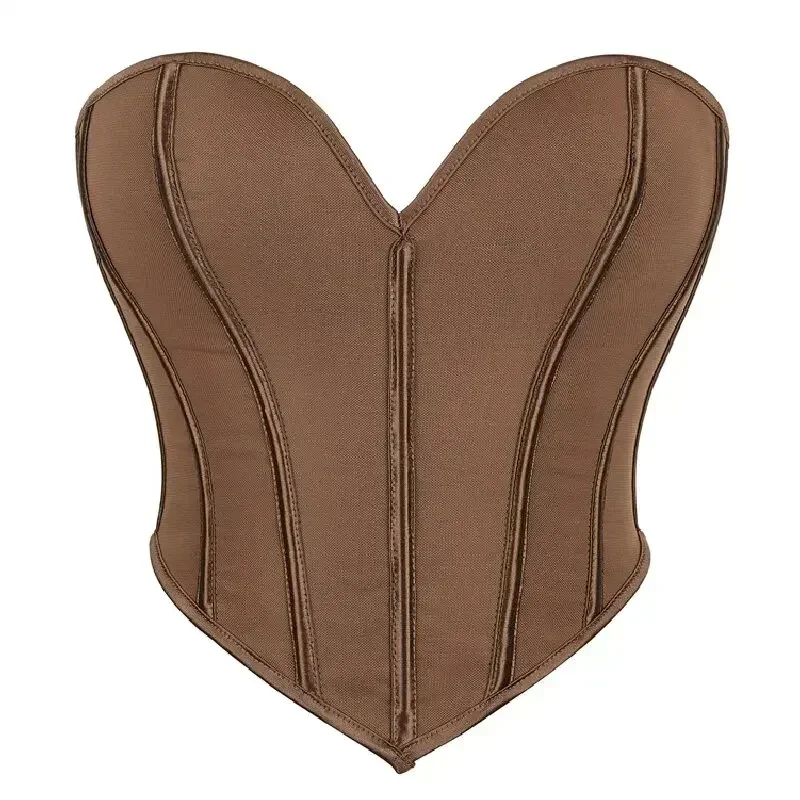 أزياء المرأة مثير مشد المحاصيل قمم سترة الإناث أكمام قبالة الكتف الملابس الداخلية عارية الذراعين بوستير أعلى حزب قصيرة كاميس