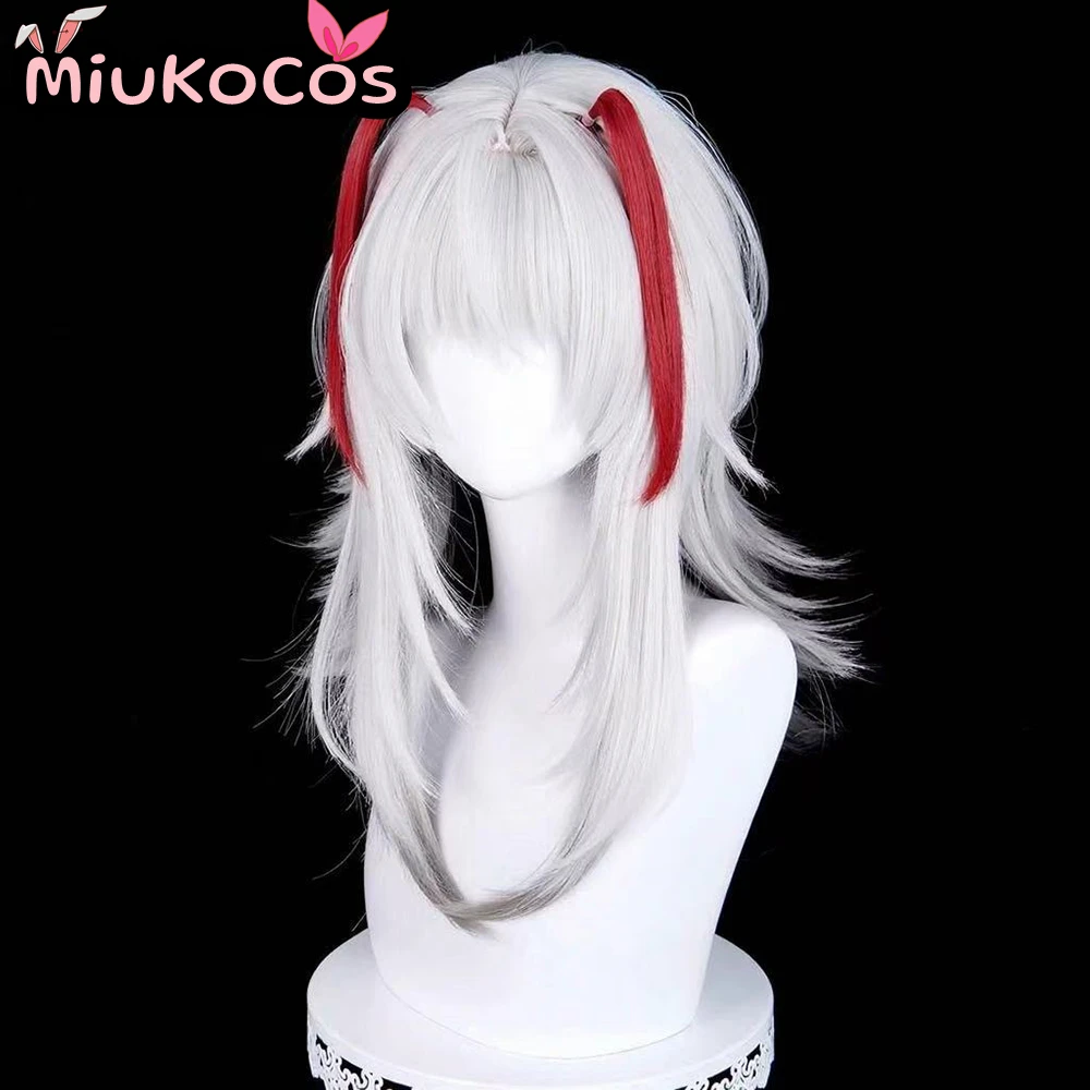 IN STOCK Wiš'adel W's Alter Cosplay Wig MiukoCosplay Game Arknights Cosplay Long Hair view 4
