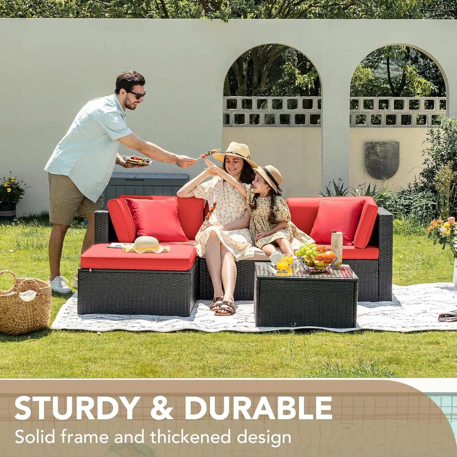 Thumbnail 4 - #6 Budget Rattan Garden Sofa Sets for Smart Shoppers
