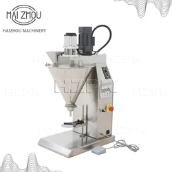HAIZHOU High Precision Powder Filling Machine with Button Controls – Adjustable Filler for Flour, Spices, and More HZSFB