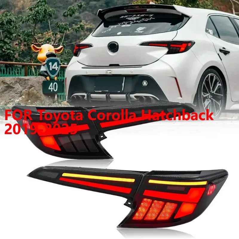 

Для Toyota Corolla Hatchback 2019-2025 1 пара светодиодных задних стоп-сигналов указателя поворота в сборе Plug and Play