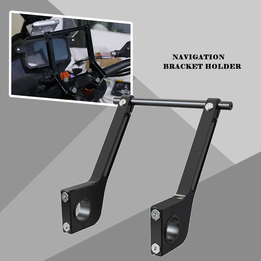 

GPS Holder Bar Navigation Bracket For 125 250 300 350 400 450 500 530 SX/SX-F/EXC/EXC TPI/EXC-F/XC-F/XC-W TPI 125-530 Motorcycle