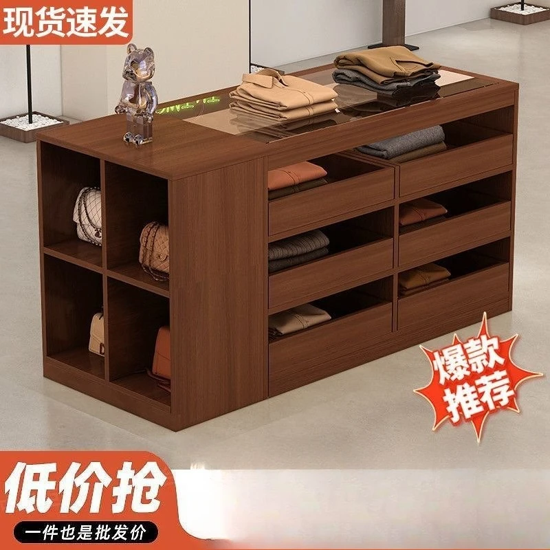 Nakashimadai clothing store glass women's clothing checkout page store flowing water ornament jewelry display locker